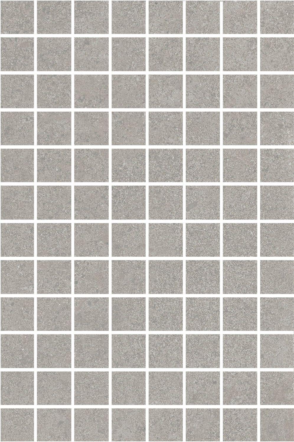 Декор Матрикс мозаичный серый 20x30