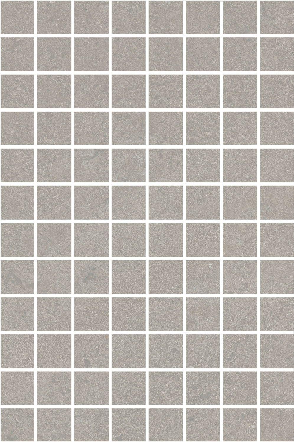 Декор Матрикс мозаичный серый 20x30