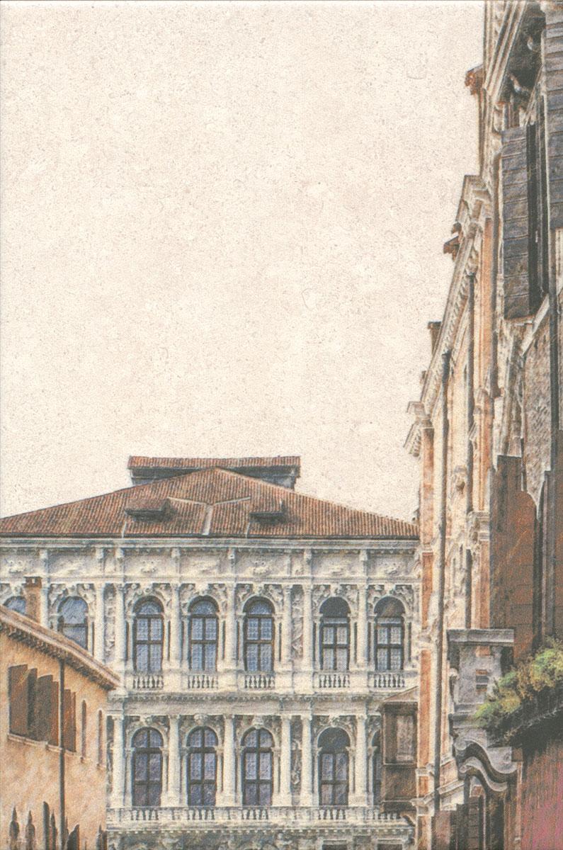 Панно Золотой пляж Venezia матовый (из 8 ч. разм. 20x30) 80x60
