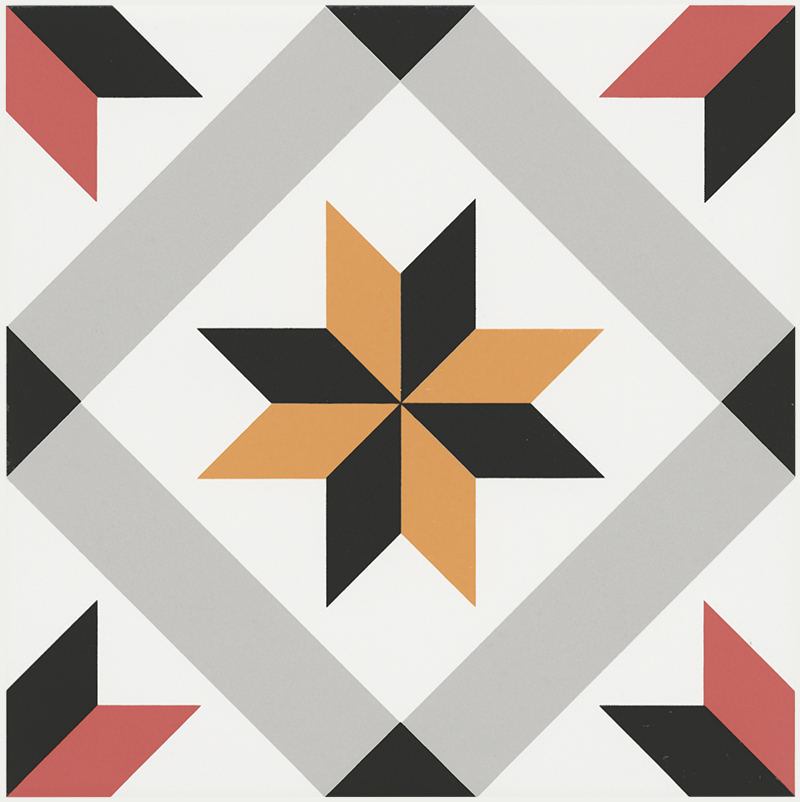 Декор Ателье матовый 20x20