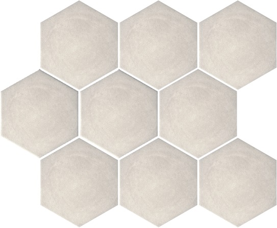 Тюрен серый светлый матовый из 9 частей 12x10,4