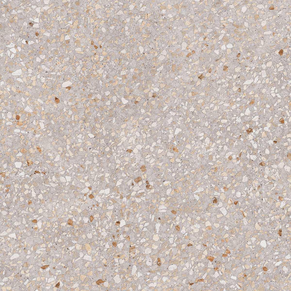 Терраццо бежевый обрезной 60x60