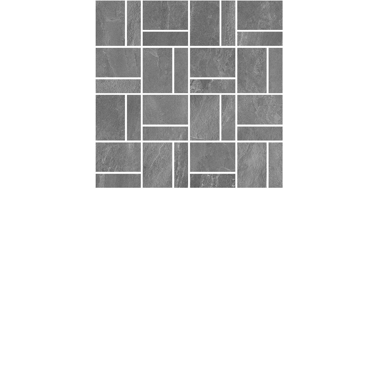 Декор Про Слейт серый мозаичный 30x30