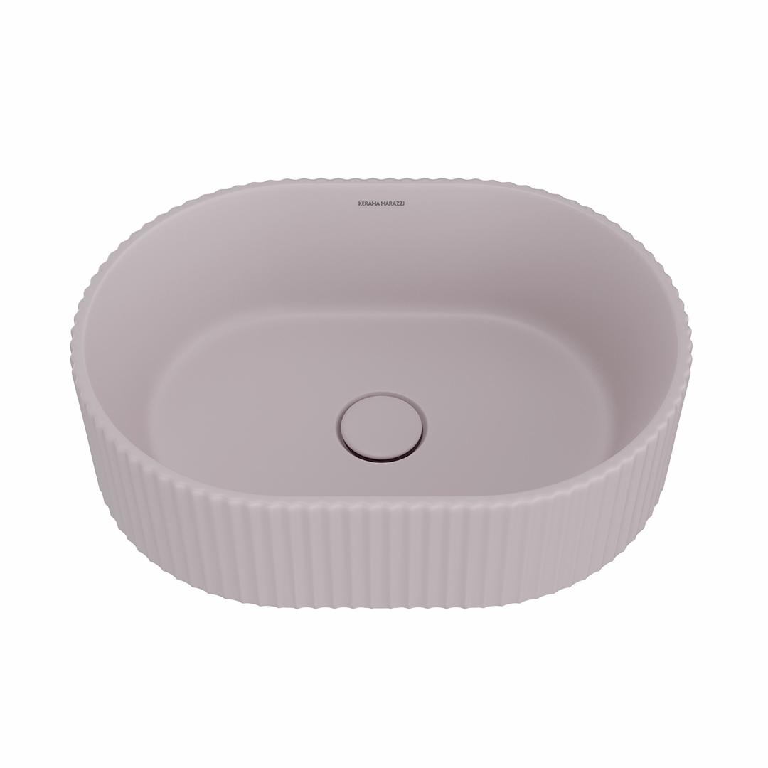 Раковина ARTBASIN Vento накладная 50, мальва матовая
