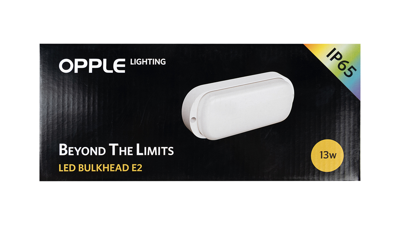 Светильник светодиодный OPPLE LED Bulkhead E2 влагостойкий — товар в упаковке