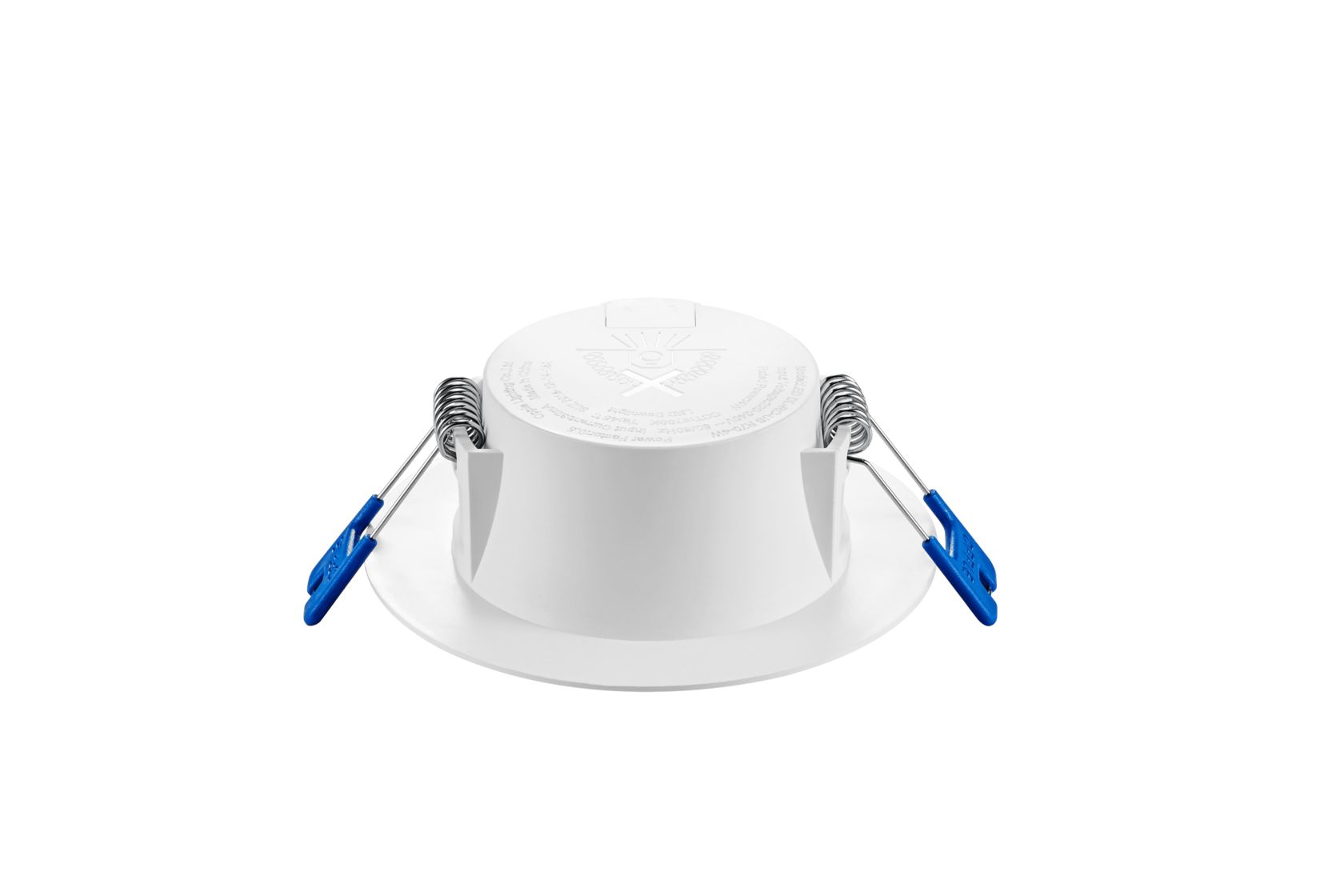 Светильник светодиодный точечный OPPLE Utility LED Downlight US R125-9W-4000-WH-GP встраиваемый — вид сверху на корпус с креплениями