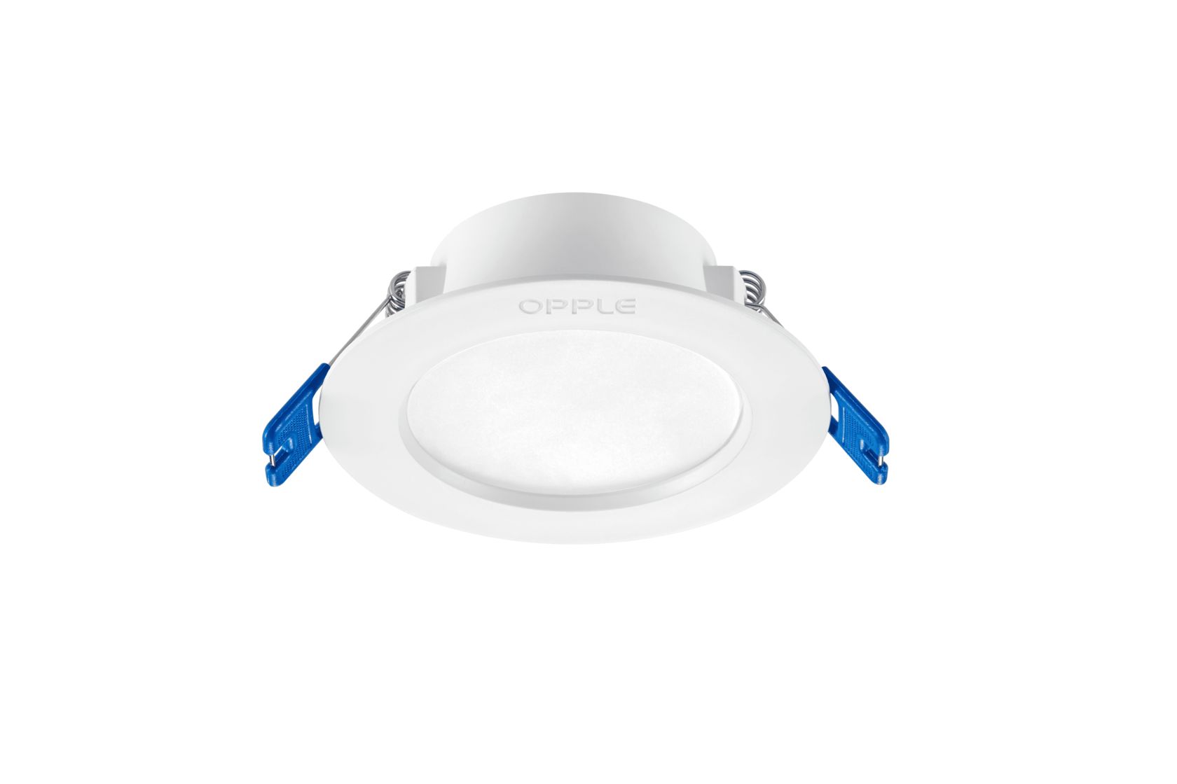 Светильник светодиодный точечный OPPLE Utility LED Downlight US R150-12W-3000-WH-GP встраиваемый — вид под углом-1