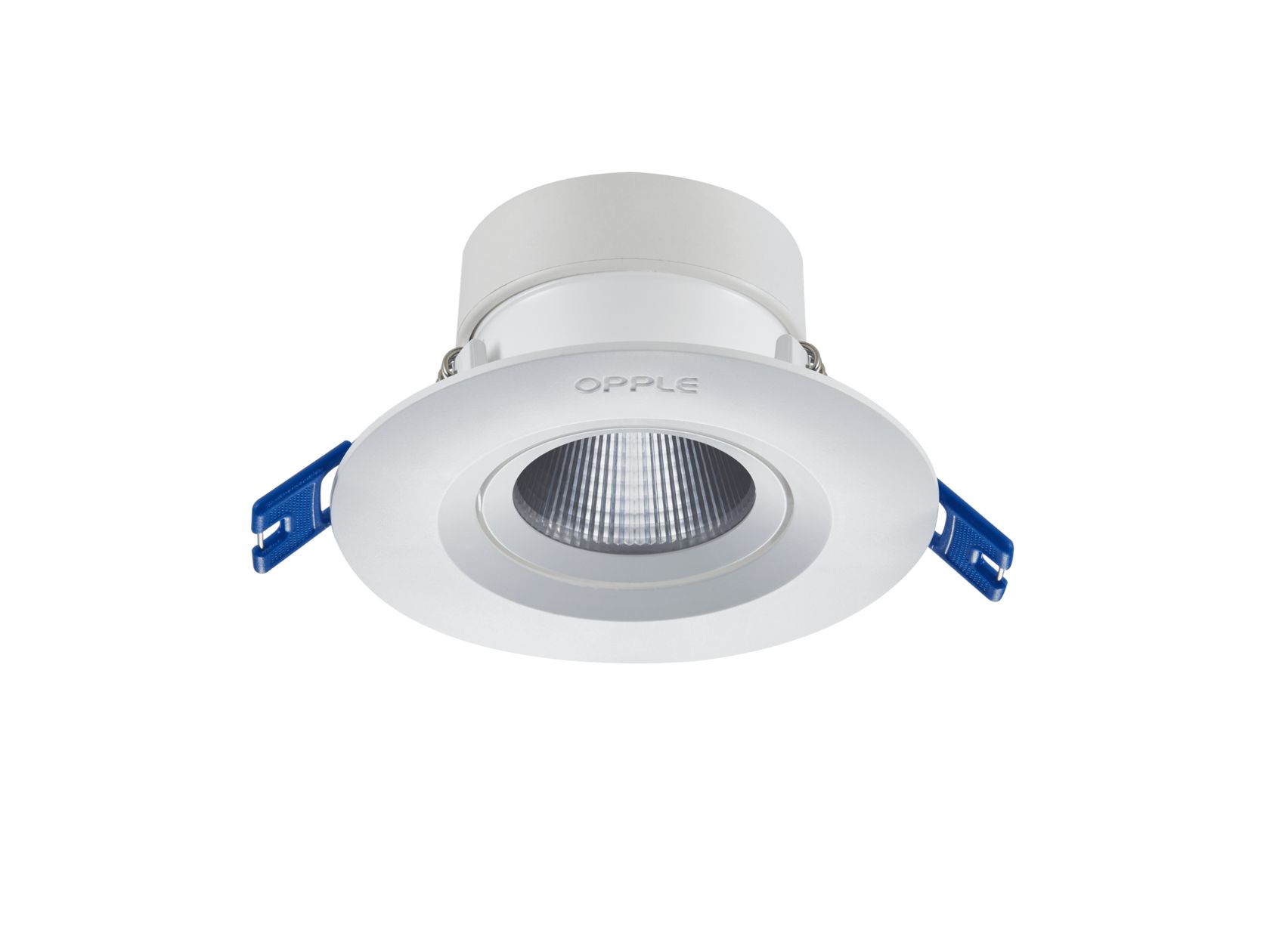 Светильник светодиодный точечный OPPLE US LED Spotlight RA-US R70-8W-3000-WH-GP поворотный — вид под углом