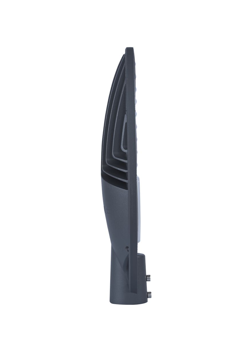 Светильник светодиодный консольный OPPLE EQ LED Streetlight-EQ40W-5700-150+70D-GY-GP2 уличный — вид сбоку