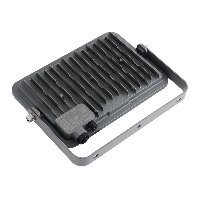 Прожектор светодиодный уличный OPPLE LED Floodlight EQ3 30W-3000-GY-GP поворотный — вид под углом-3