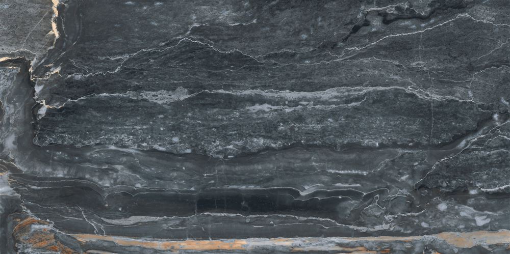 30x60 Bergamo Антрацит Лаппато R9 Ректификат