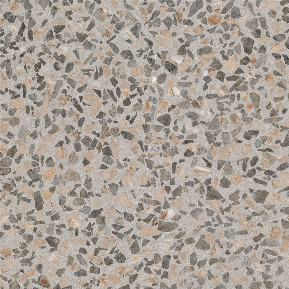 60x60 Теrrаzzo-X Темный Лаппато R9 Ректификат