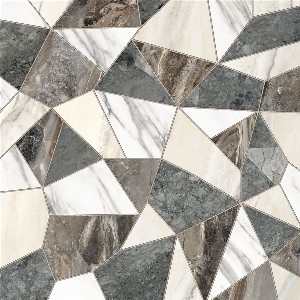 60x60 MarbleSet Декор "Микс Терраццо" Лаппато R9 Ректификат