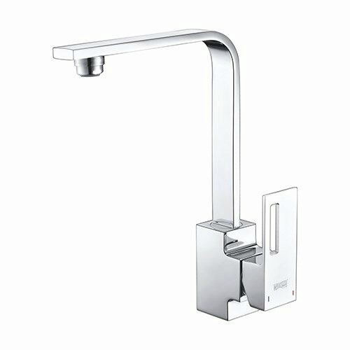 Смеситель для кухни Wasserkraft Alme 1500 — вид сбоку под углом