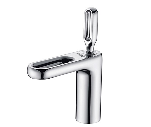 Смеситель для раковины Wasserkraft Kammel 1800 — вид сбоку под углом