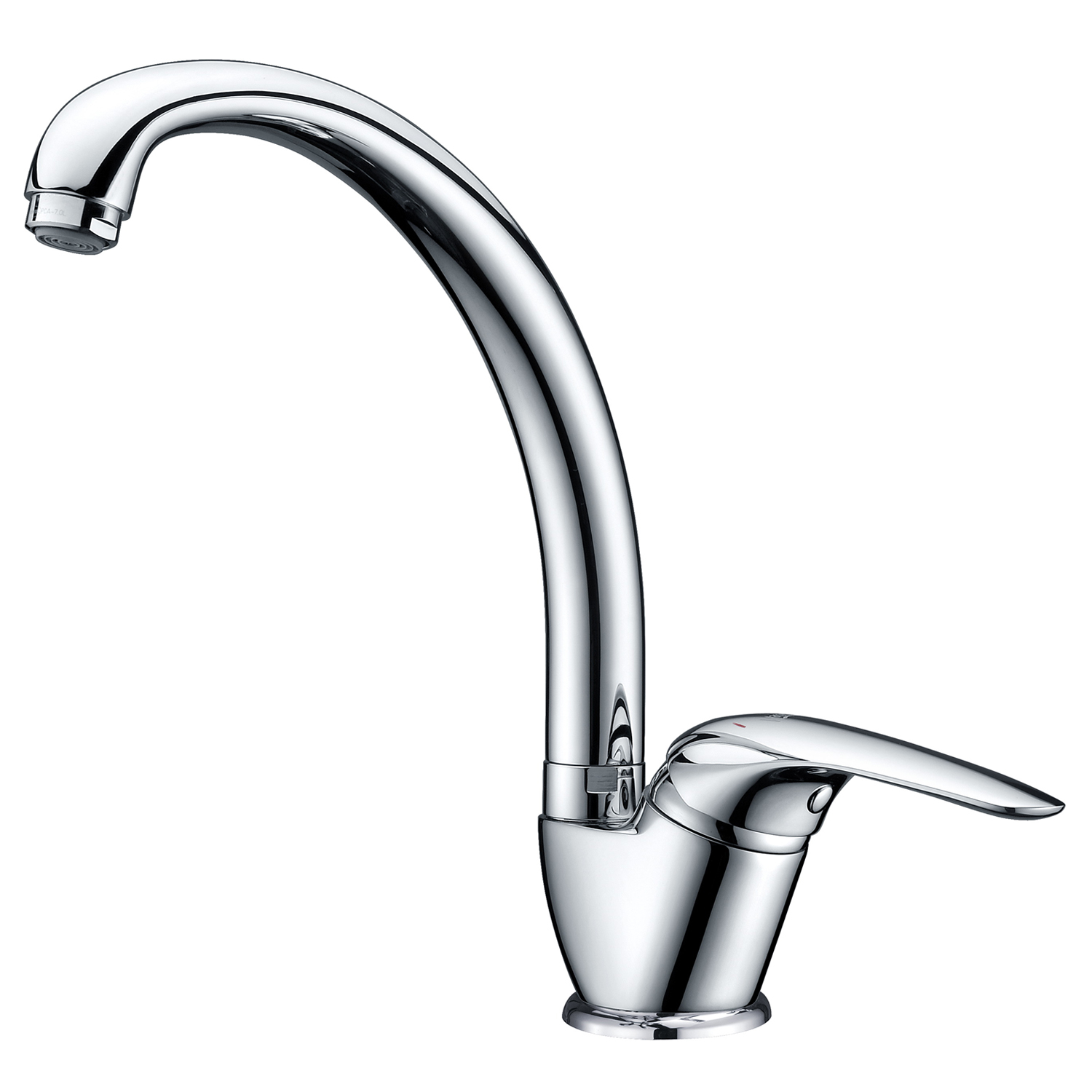Смеситель для кухни Wasserkraft Rossel 2800 — вид сбоку под углом