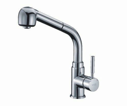 Смеситель для кухни Wasserkraft Main 4100 — вид сбоку под углом