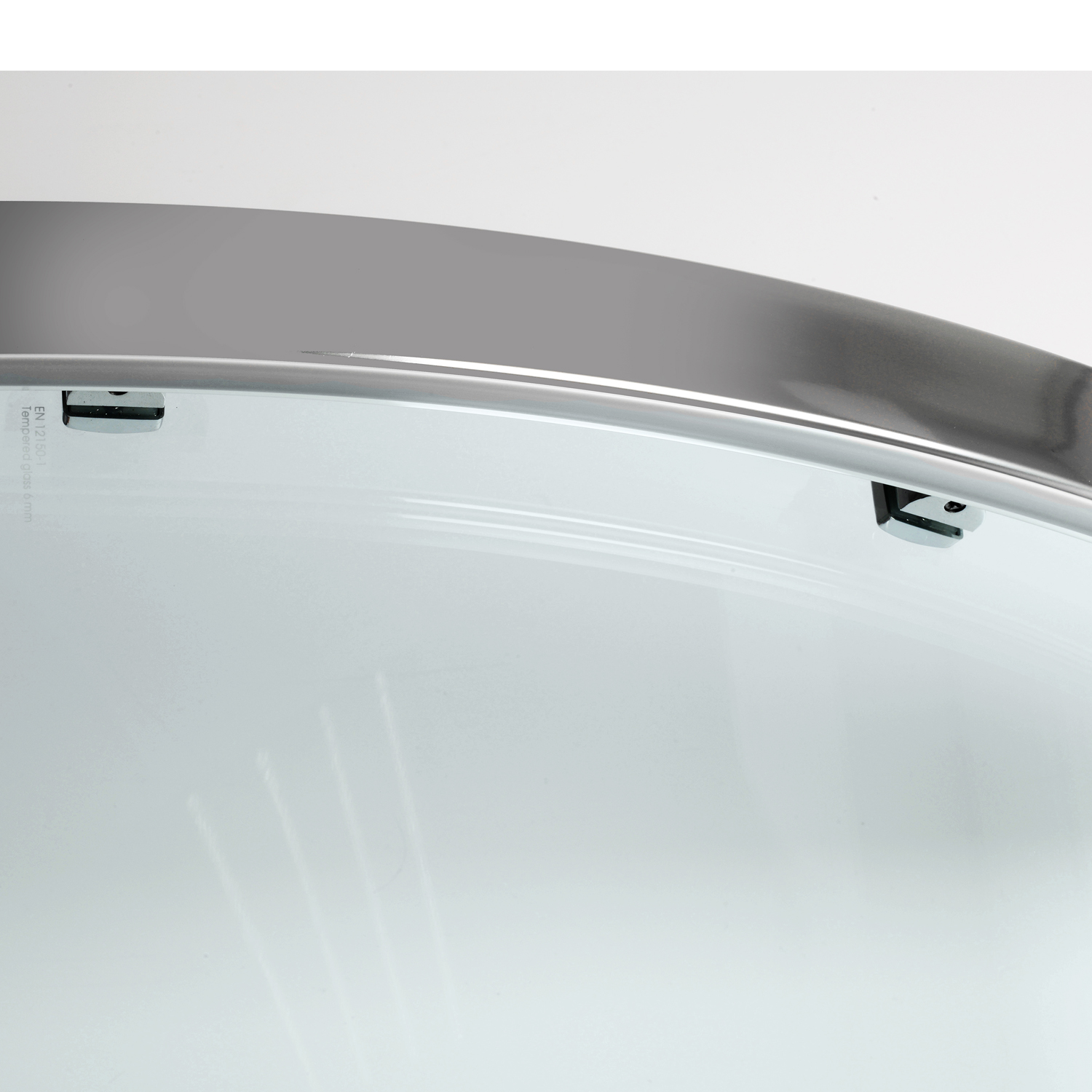 Душевой уголок Wasserkraft Lippe 45S 120х90 — стеклянная панель крупным планом