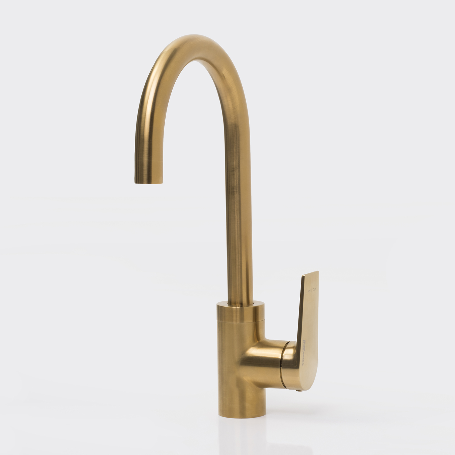 Смеситель для кухни Wasserkraft Aisch 5500 — вид сбоку под углом-2